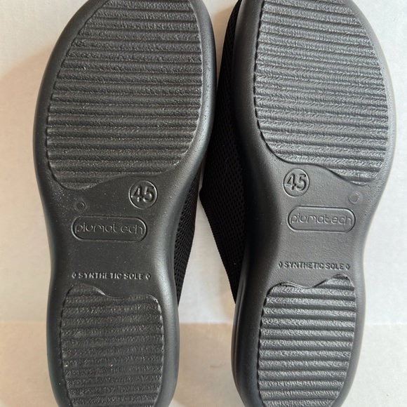 FLY FLOT black mesh Italian Clogs size EU 45 US 12 - Picture 6 of 6